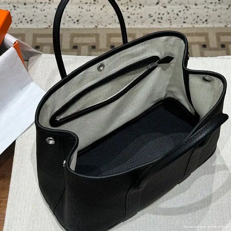 Affordable Bag Palladium In Togo Hermes Black Hardware Party Leather Garden 0506